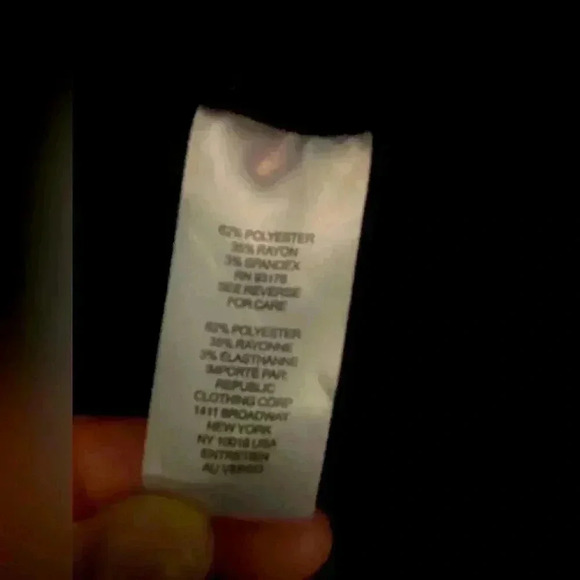 NWOT T-Tahari Black Trousers with Gold Zippers and Accents - Picture 9 of 10